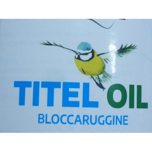 TITEL OIL Olio bloccaruggine a base solvente ideale per restauro conservativo 500ML
