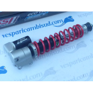 AMMORTIZZATORE ANTERIORE YSS CON SERBATOIO VK302-255T-03-858 VESPA PX 125-150-200 T5 MOLLA ROSSA