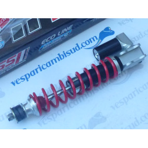 AMMORTIZZATORE ANTERIORE YSS CON SERBATOIO VK302-255T-03-858 VESPA PX 125-150-200 T5 MOLLA ROSSA