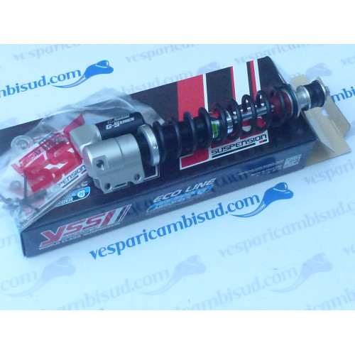 AMMORTIZZATORE ANTERIORE CON SERBATOIO YSS VK302-255T-03-888 VESPA PX 125-150-200 T5 MOLLA NERA