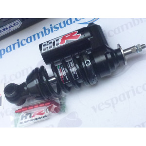 AMMORTIZZATORE ANTERIORE HITECH CARBONE "HTR" OLEOPNEUMATICO A GAS PLURIREGOLABILE VESPA 50 90 125 PRIMAVERA ET3 PK 50 PK 50 XL