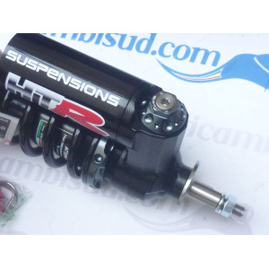 AMMORTIZZATORE ANTERIORE HITECH CARBONE "HTR" OLEOPNEUMATICO A GAS PLURIREGOLABILE VESPA 50 90 125 PRIMAVERA ET3 PK 50 PK 50 XL