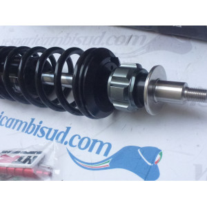 AMMORTIZZATORE ANTERIORE HITECH CARBONE "HTR" OLEOPNEUMATICO A GAS PLURIREGOLABILE - BLACK EDITION  VESPA PX 125 T5 LML 