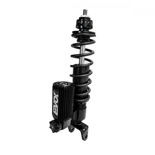 AMMORTIZZATORE POSTERIORE EVOK IRON SHOCK PER VESPA SMALL & LARGE FRAME- NERO