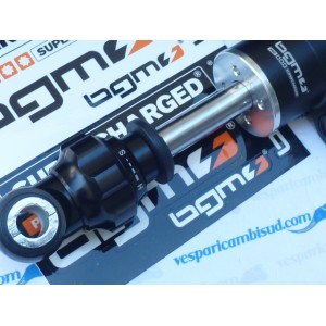 AMMORTIZZATORE NERO ANTERIORE BGM PRO COMPETITION CON SERBATOIO