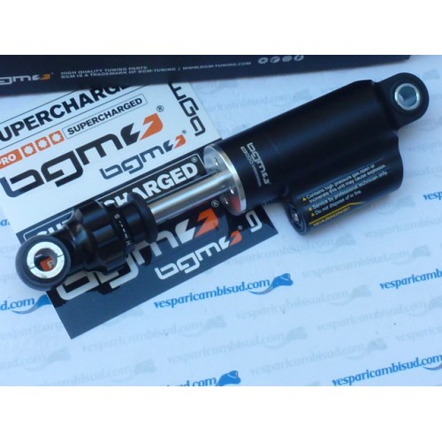 AMMORTIZZATORE NERO ANTERIORE BGM PRO COMPETITION CON SERBATOIO