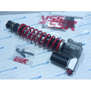 AMMORTIZZATORE ANTERIORE YSS REGOLABILE TOP LINE con serbatoio gas PIAGGIO VESPA GTS 125-250-300 SEI GIORNI