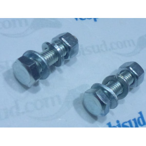 Kit n 4 bullone,dado e rondelle,fissaggio ponticelli cavalletto,vespa
