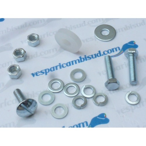 KIT VITI COMPLETO M5 (LATERALE+SUPERIORI) FISSA PARAFANGO VESPA SMALL FRAME 