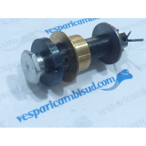 Perno motore M10 mm completo di boccola, dado, perno spaccato.