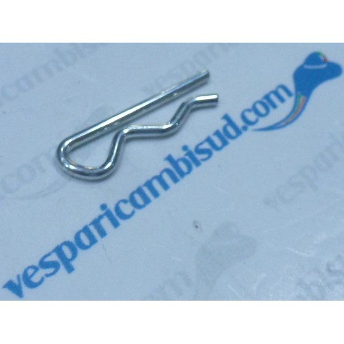 Spillo elastico per fissaggio asta rubinetto al distributore carburante.