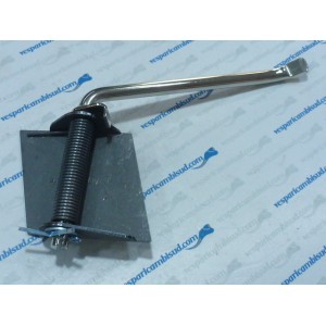 Cavalletto completo laterale lato sinistro,vespa bacchetta 1948.