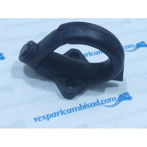 GANCIO PORTABORSA IN PLASTICA NERO 