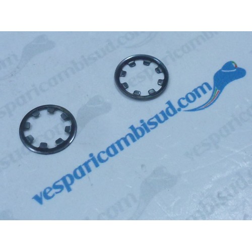 COPPIA MOLLETTE FISSAGGIO PARASPRUZZI POST.VESPA PX PE