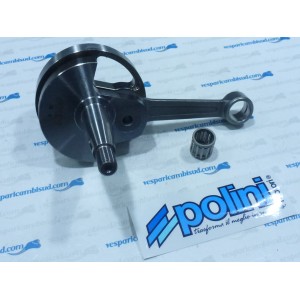 ALBERO MOTORE ANTICIPATO POLINI FOR RACE CONO 20 CORSA 51 VESPA ET3 PK 50 XL N RUSH HP 130