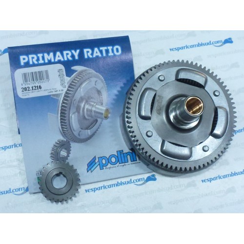 CAMPANA FRIZIONE PRIMARIA DENTI DIRITTI POLINI Z 24/72