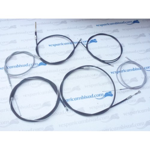 Kit Trasmissione Guaine Teflon Freno Cambio Starter Vespa 50 HP FL FL2