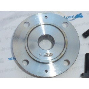 Flangia posteriore tamburo LAVORATI IN CNC vespa f.basso struzzo