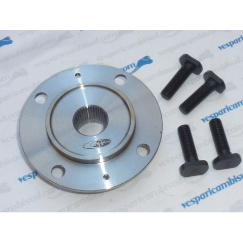 Flangia posteriore tamburo LAVORATI IN CNC vespa f.basso struzzo