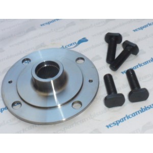 Flangia posteriore tamburo LAVORATI IN CNC vespa f.basso struzzo