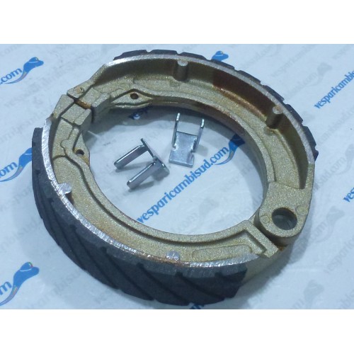 COPPIA GANASCE FRENO POSTERIORE ANTIACQUA VESPA 125-150
