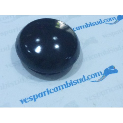 TAPPO NERO SEMILUCIDO (TIPO GRANDE) per tamburo anteriore/posteriore VESPA/Scooter