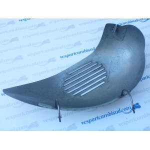 COFANO DESTRO IN LAMIERA PER VESPA FARO BASSO DAL 1953 AL 1956  