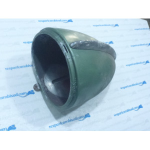 Corpo faro ALLUMINIO NOS al parafango DA 95 VESPA 51 V30T-33T