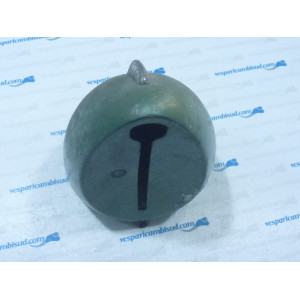 Corpo faro ALLUMINIO NOS al parafango DA 95 VESPA 51 V30T-33T