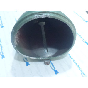 Corpo faro ALLUMINIO NOS al parafango DA 95 VESPA 51 V30T-33T