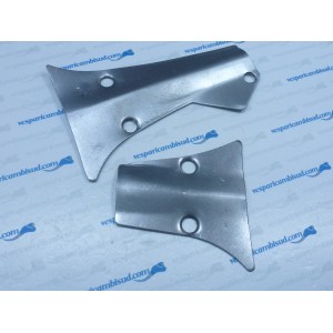 Coppia coperchi sotto manubrio,vespa 125 et3 primavera super