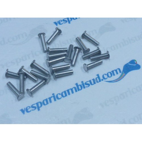  Kit 20 ribattini da rivettare il corpo faro Vespa al parafango 