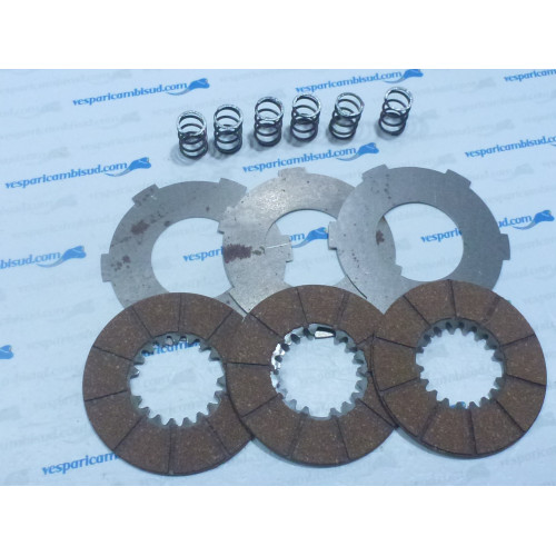 DISCHI FRIZIONE KIT VESPA 125  FARO BASSO VM1T FINO AL MODELLO VN1T >06000