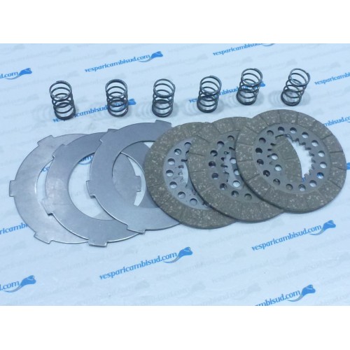 DISCHI FRIZIONE KIT VESPA 125-150 DAL VN1T 06001> 150 STRUZZO VB1T
