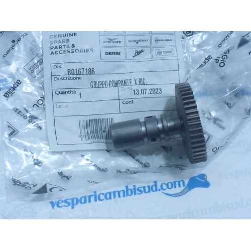 Girante ingranaggio pompa olio miscelatore ORIGINALE VESPA PX 125-150