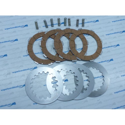 DISCHI FRIZIONE COMPLETO VESPA PX FRENO A DISCO-COSA 2 125-150-200