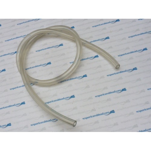 Tubo benzina serbatoio al carburatore trasparente mm 6,5 x 14 lunghezza cm 100 .vespa