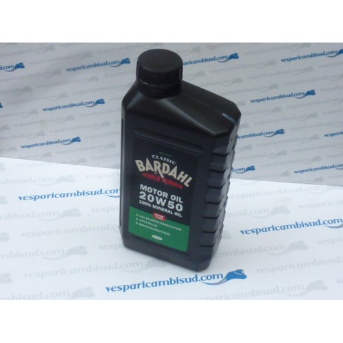 Olio motore Bardahl Classic SAE 20W50 MINERALE