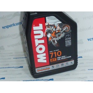 Olio Motul 710 2T 100% Sintetico per Miscela 