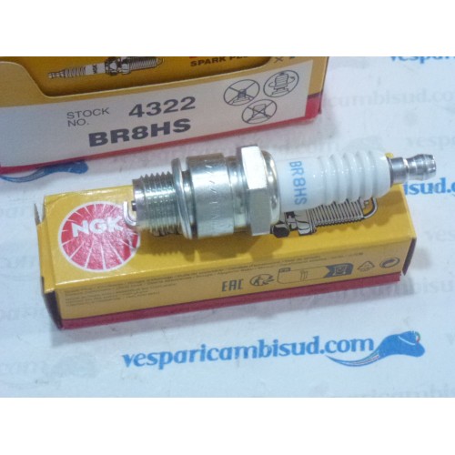 Candela NGK BR8HS Passo Corto Vespa 125-150