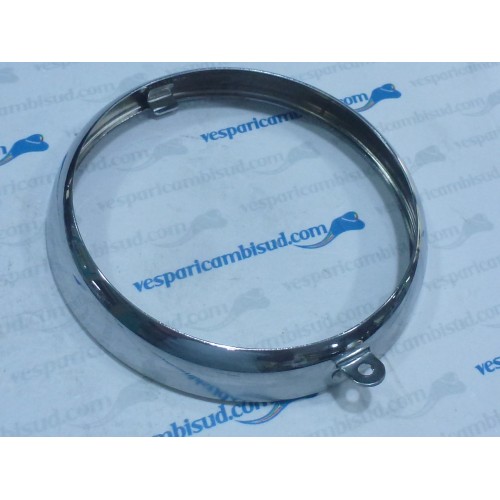 Cornice ghiera per faro al parafango da mm 95 marca siem,vespa ape