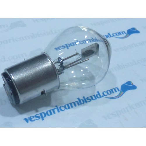 LAMPADINA BILUCE BA 20D (6V 25/25W) PER FANALE ANTERIORE