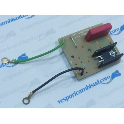 Raddrizzatore 6 v tipo elettronico,ricambio per basetta originale.vespa,GS 150 VS1T-2T