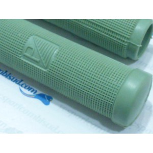 Coppia manopole manubrio colore verde