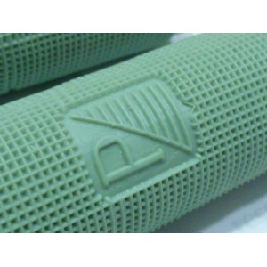 Coppia manopole manubrio colore verde