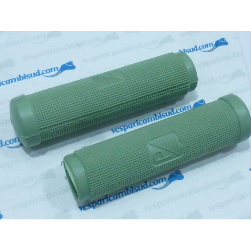 Coppia manopole manubrio colore verde