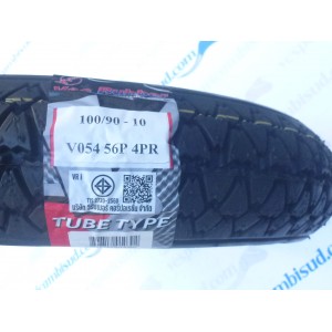 PNEUMATICO 100/90-10 vee rubber vrm 054 56p vespa cosa ape 50 dot 25-2026