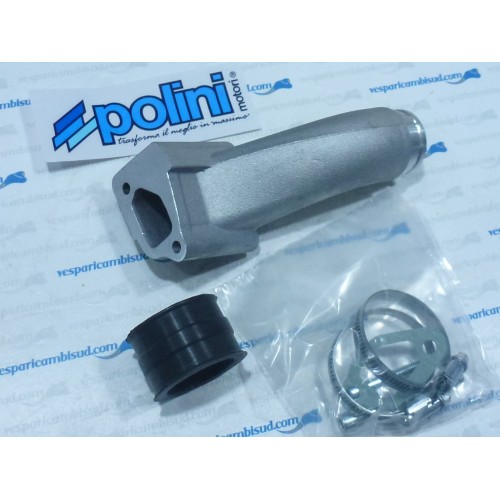 Collettore Aspirazione Polini Carburatore PWK da 24 a 30 2FORI