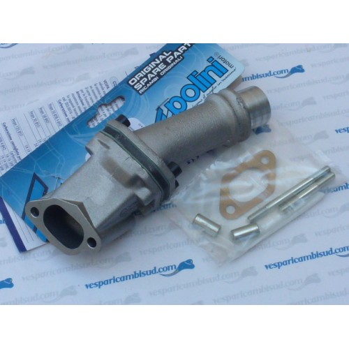 COLLETTORE ASPIRAZIONE POLINI 2 FORI DIAMETRO ø 24 PER VESPA PK