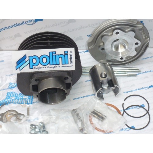 GRUPPO TERMICO D.57 TESTA RACING POLINI 130 VESPA 50 SPECIAL APE 50 PK HP FL2